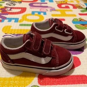 Vans Old Skool Maroon/ White